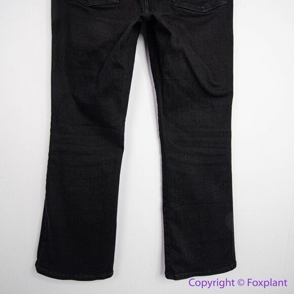 NEW Madewell‎ Kick Out Crop Jeans in Black Rinse Wash, 29 - Picture 9 of 14